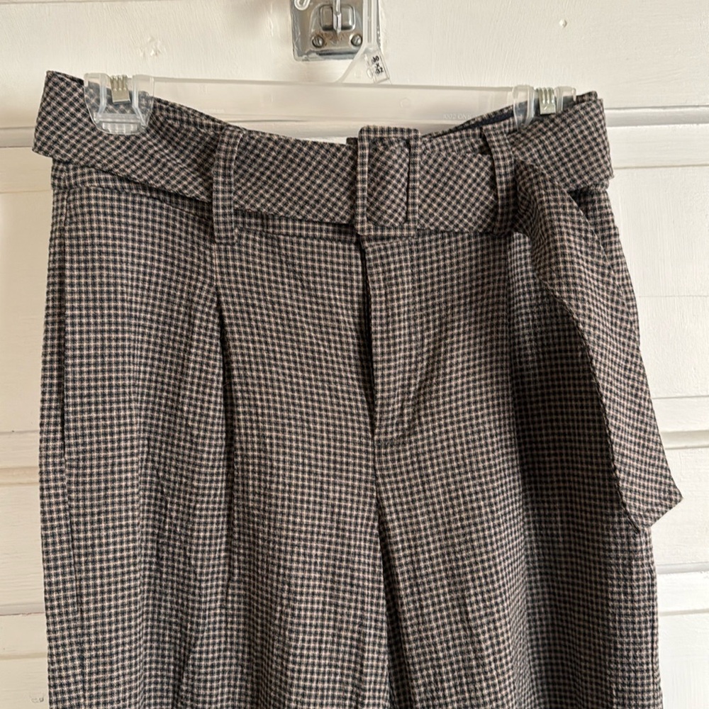 High waisted belted trousers | Banana Republic